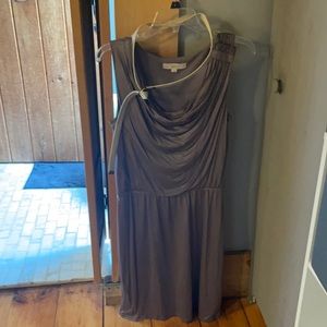 Loft dress with a belt